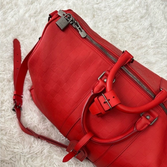 Louis Vuitton Travel bag special color, as new! Used twice, 100% authentic - Picture 6 of 8